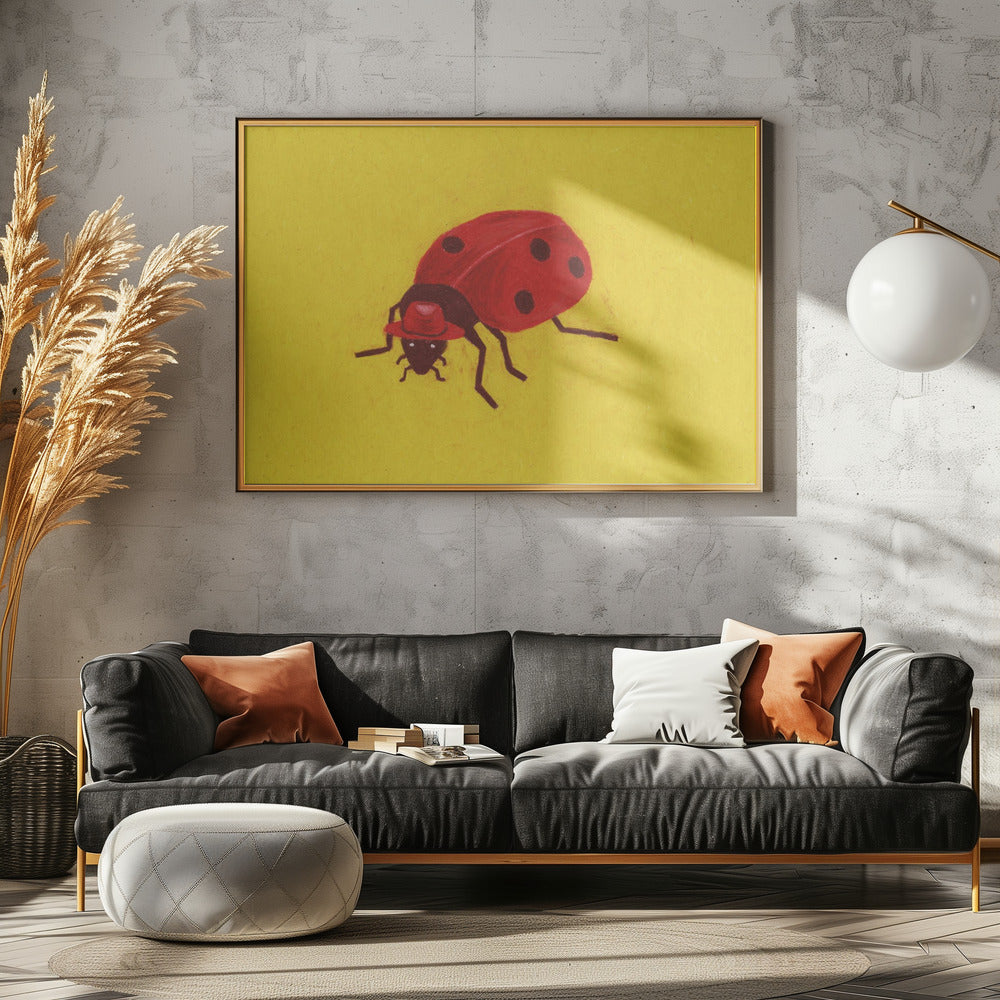 Lieveheersbeestje | Canvas