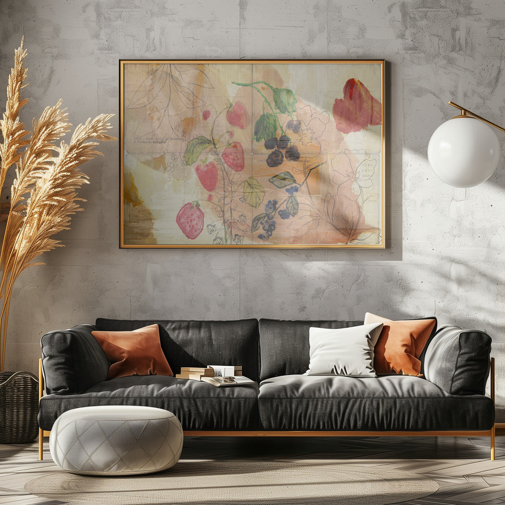 Fruit ansichtkaarten | Poster
