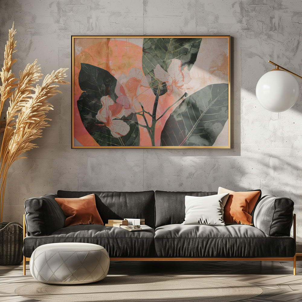 Gouden Bloei Fusie | Poster