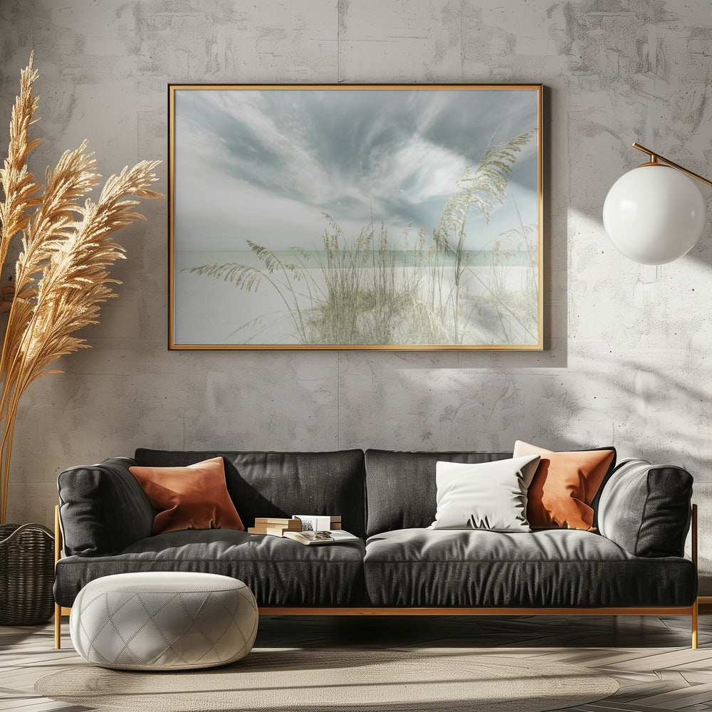 Hemelse rust op het strand | Poster