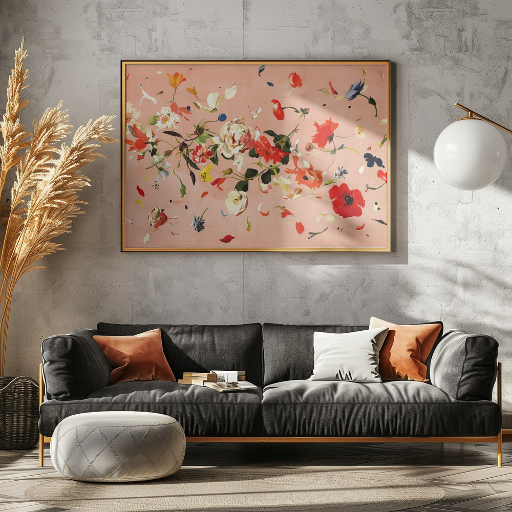 Bloeiende Fluisteringen | Canvas