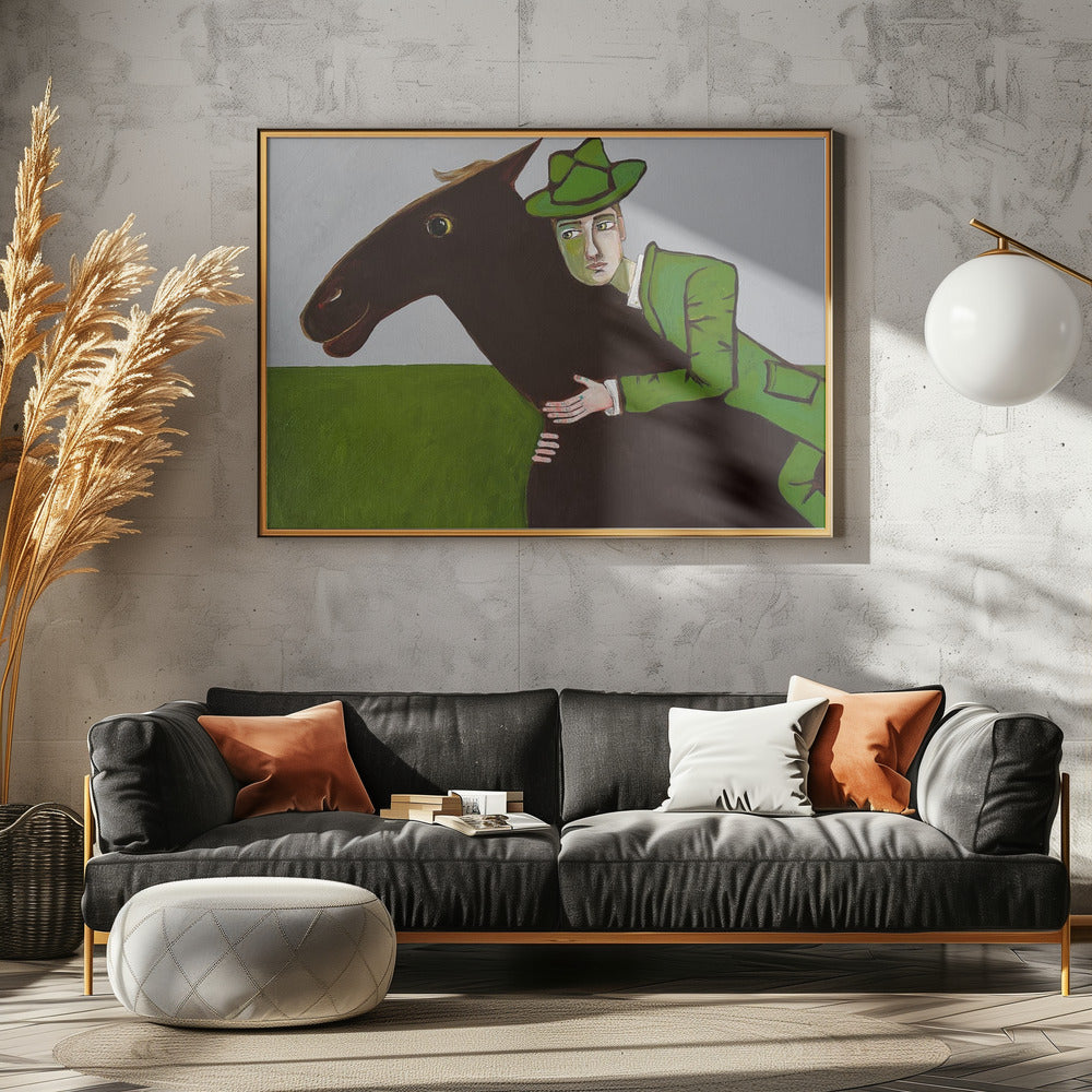 The horse lover | Poster