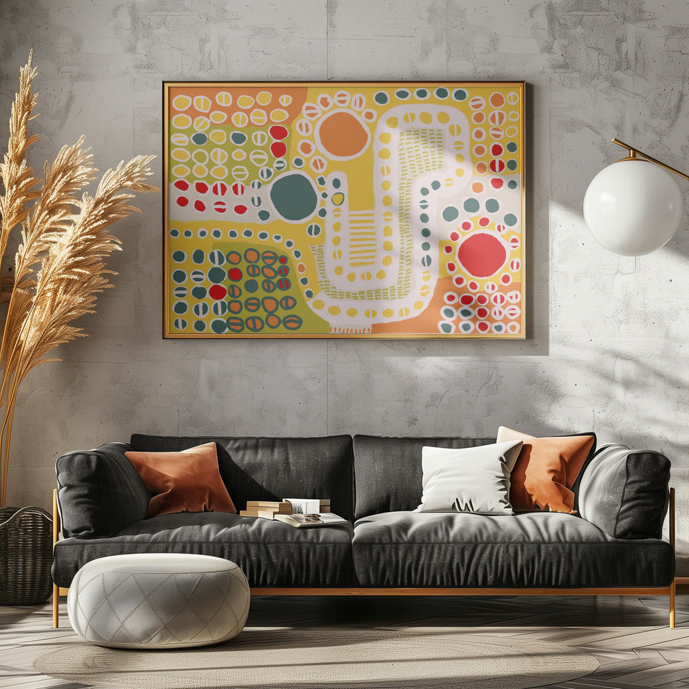 Kiezels Abstract | Poster