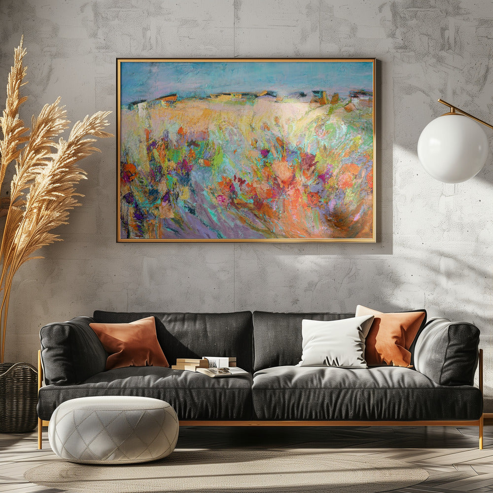 Bloeiend van levendigheid | Canvas