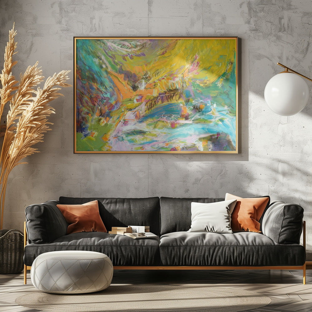 Eeuwige Stroom | Canvas