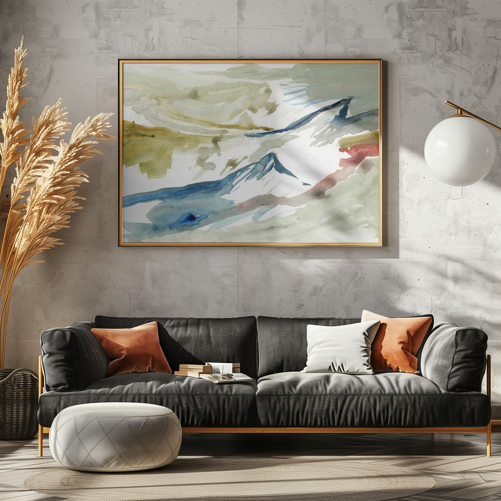 Abstract Landschap 1 | Poster