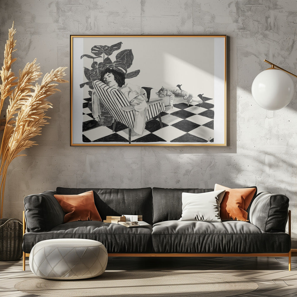Jlr Aan het einde van de dag Kopie | Canvas