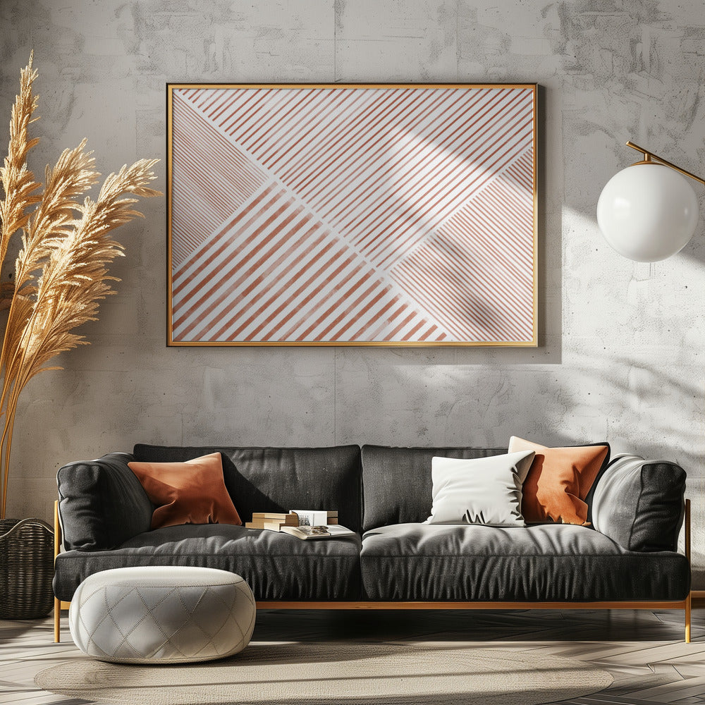 Striped Geometry | Poster
