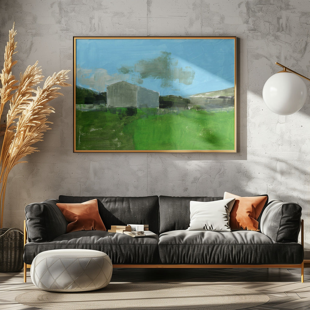 Barren Farm Barn Print nr. 1 | Poster