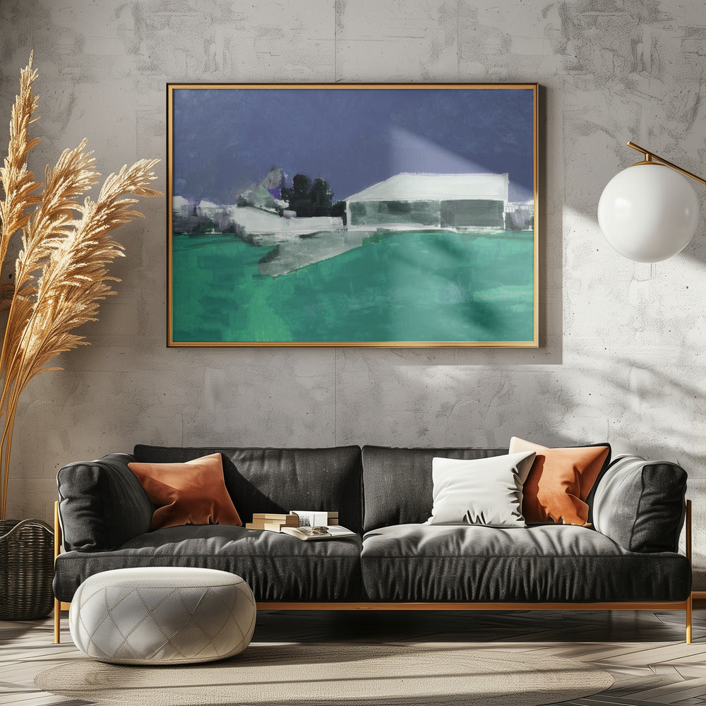 Moderne boerderij nr. 1 | Poster