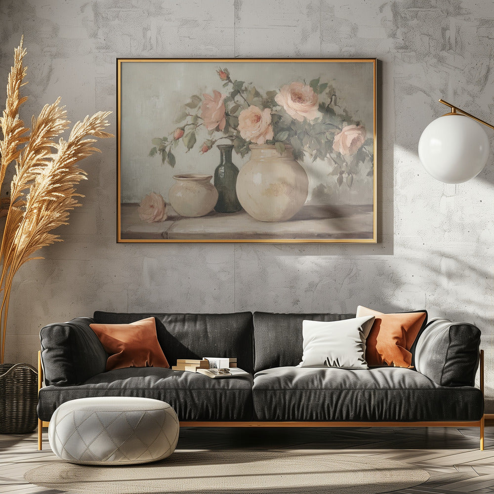 Schilderij Bloem in Vaas | Canvas