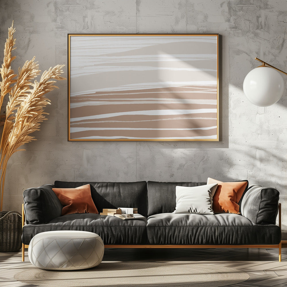 Serene kleibanden | Canvas