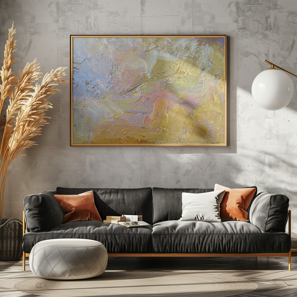 Gouden Huescape | Canvas