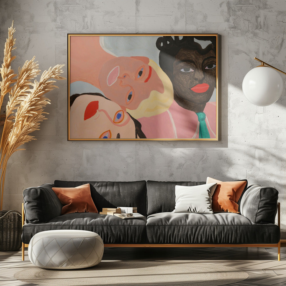 Van haar | Canvas