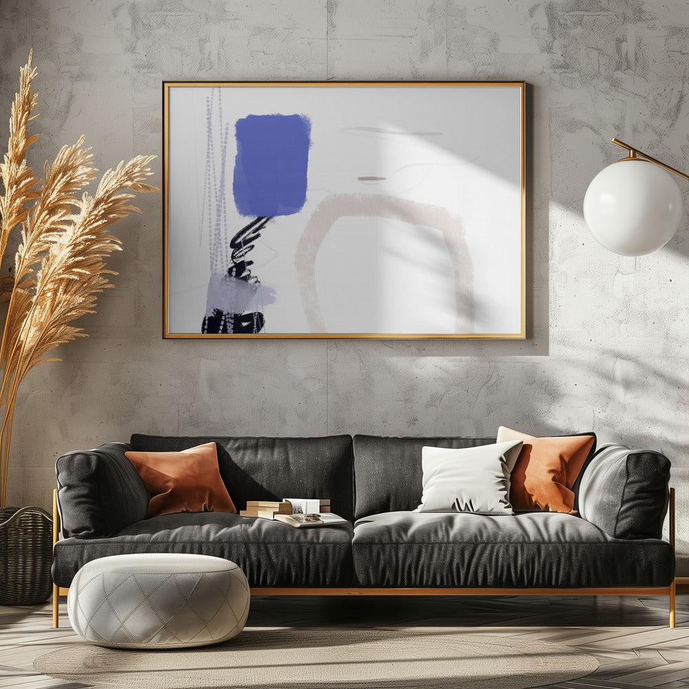 Abstracte symfonie | Canvas