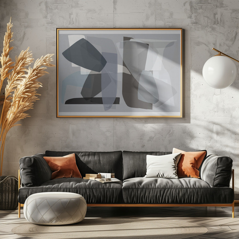 Neutrale vormen 4 | Canvas