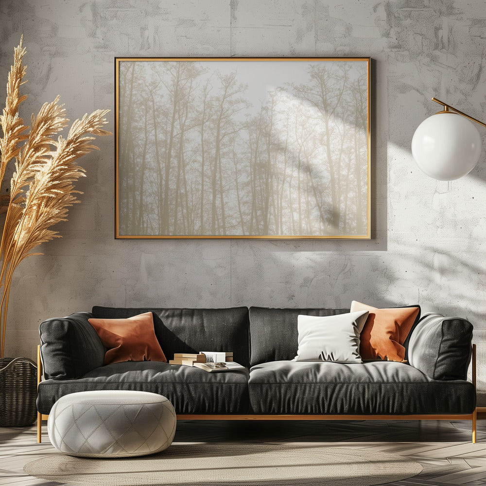 Boomsilhouetten 1 | Poster
