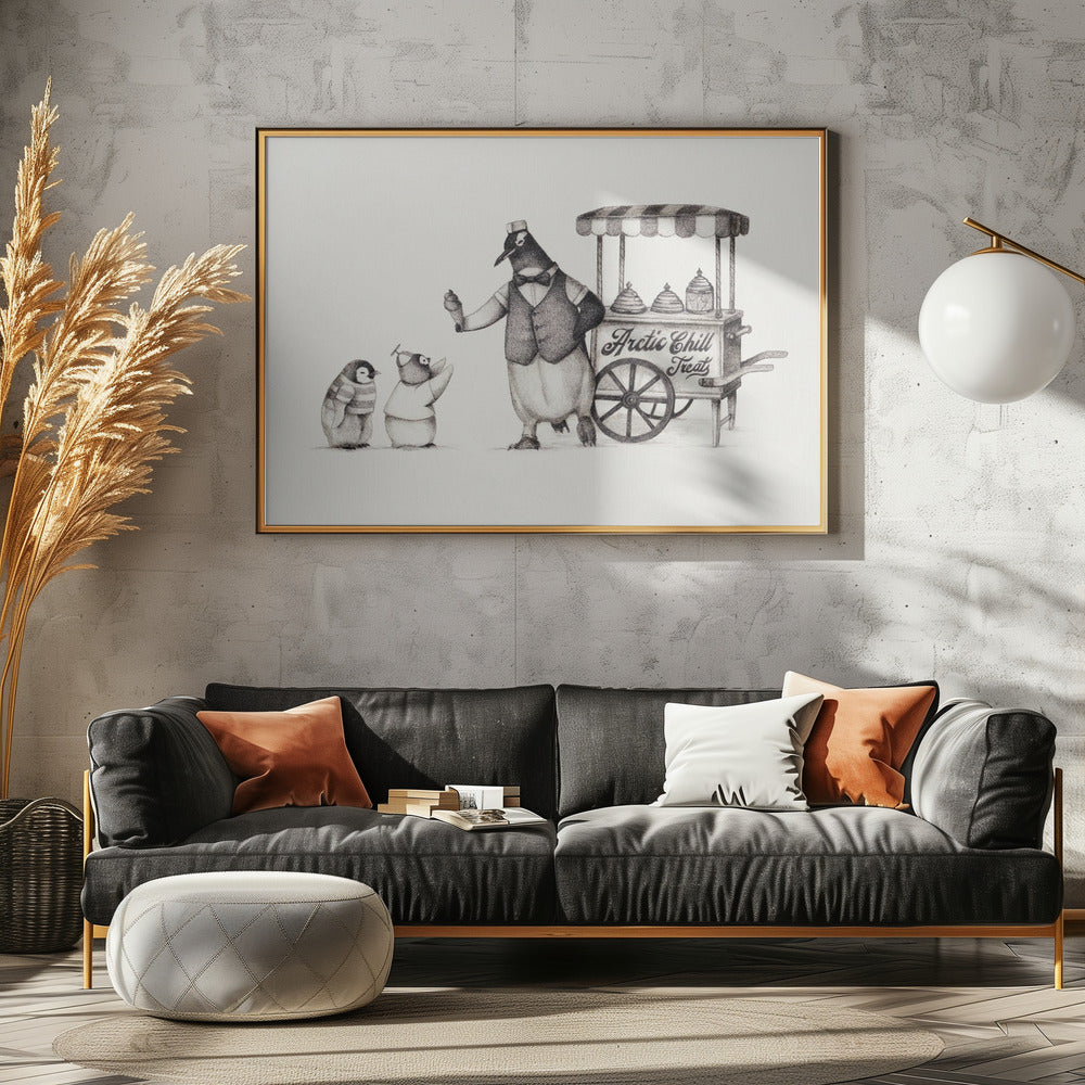 Arctische Chill-lekkernijen | Poster