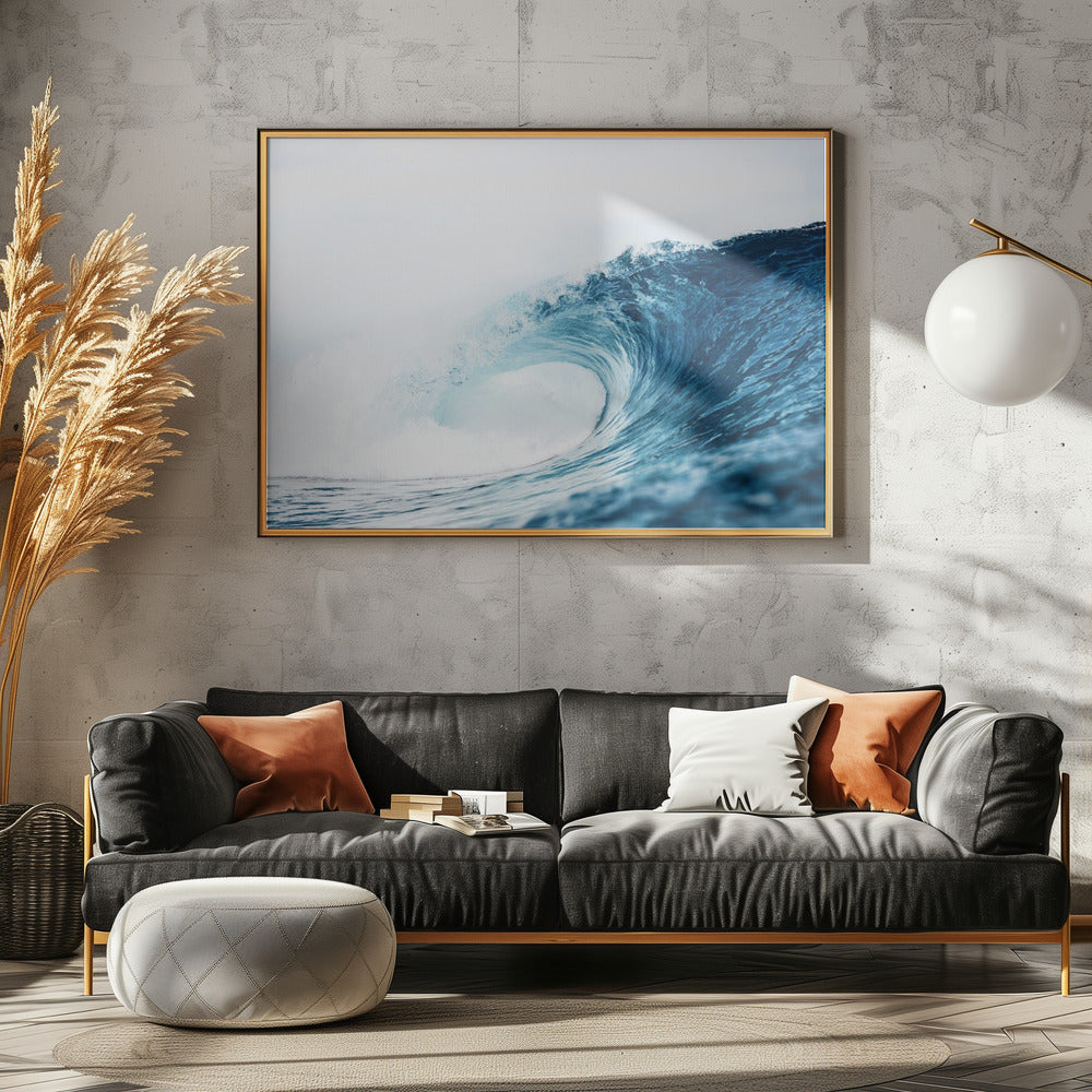 Blauwe Golf | Canvas