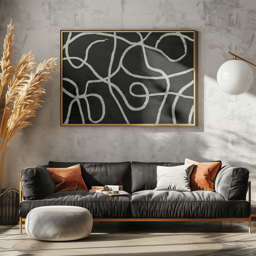 Verwarring en Stroom | Canvas