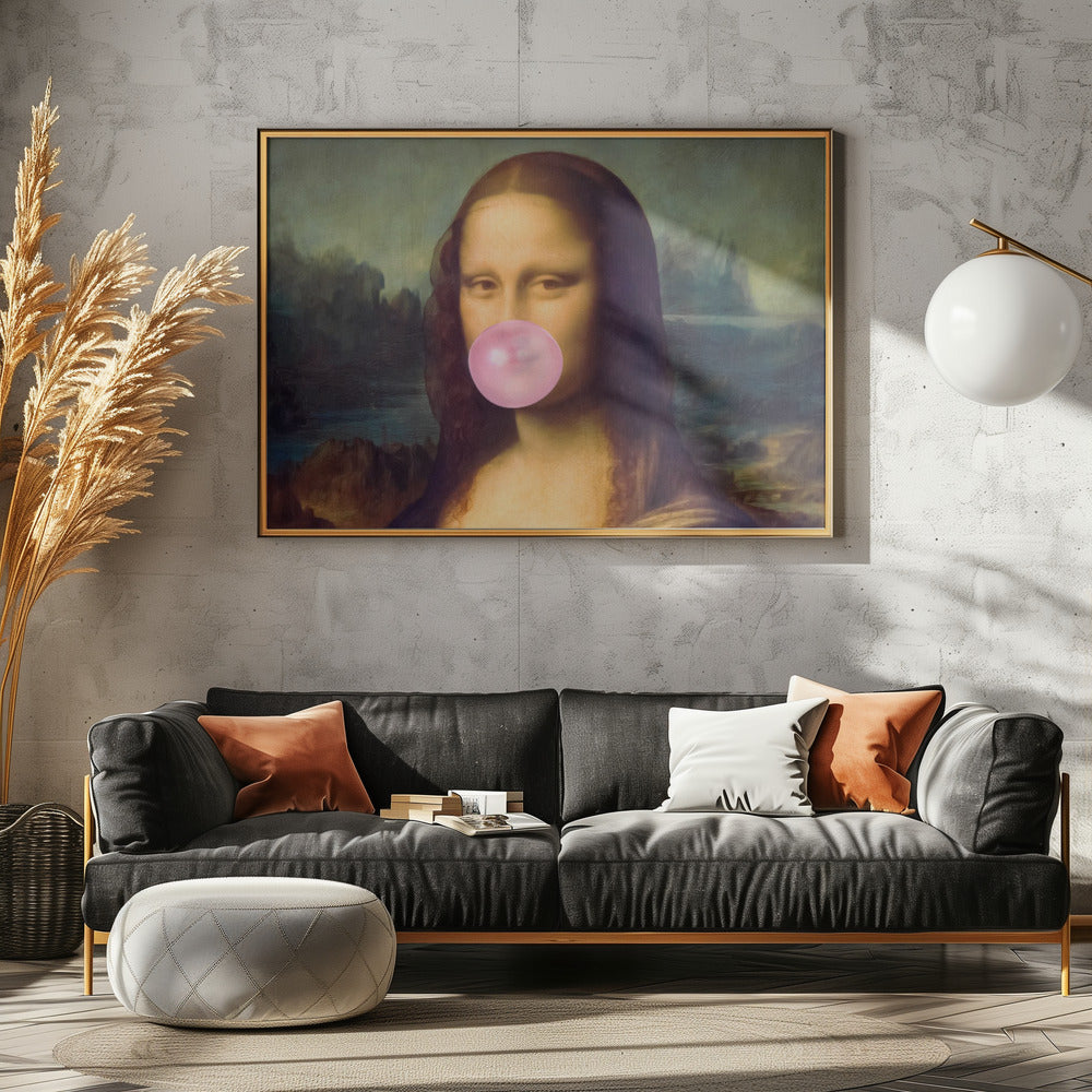Mona Lisa Bubblegum | Canvas