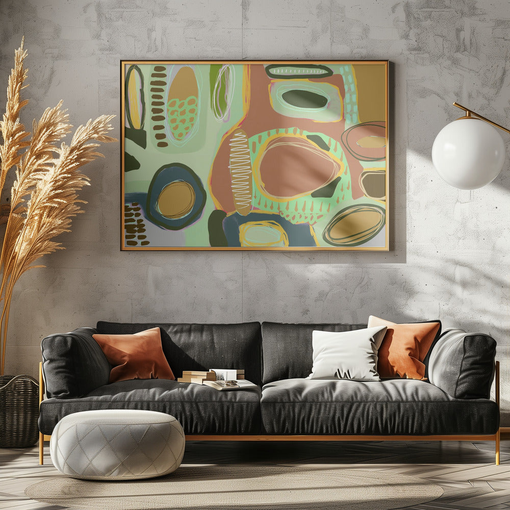 Abstract organisch | Canvas