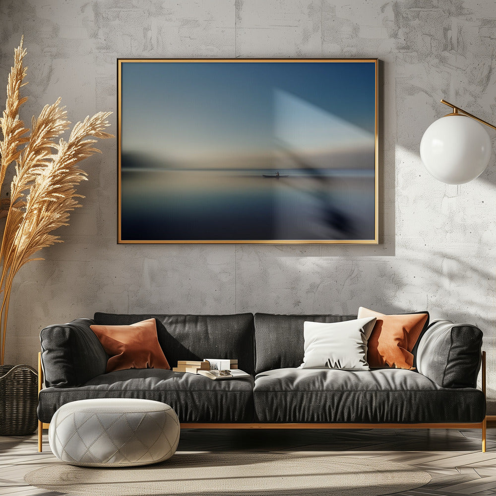 alleen ergens | Poster
