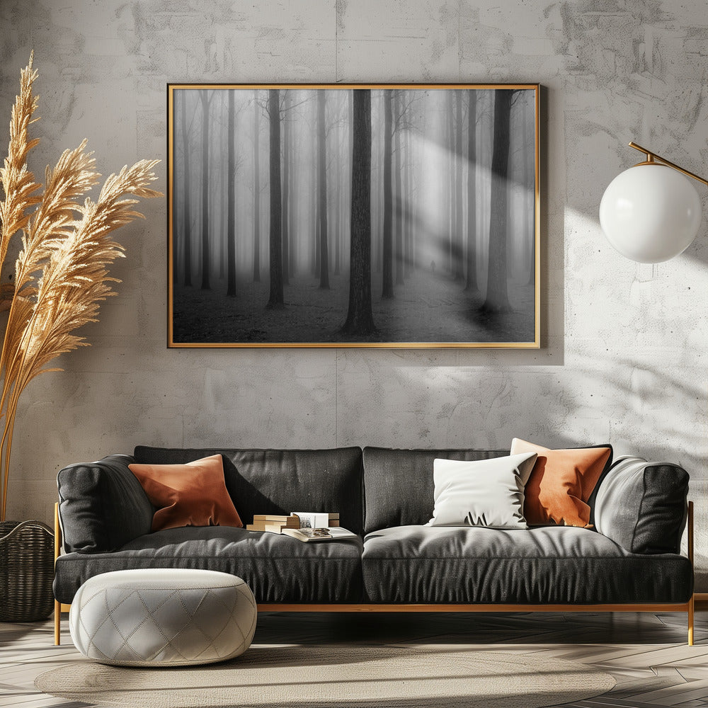 In de mist | Poster
