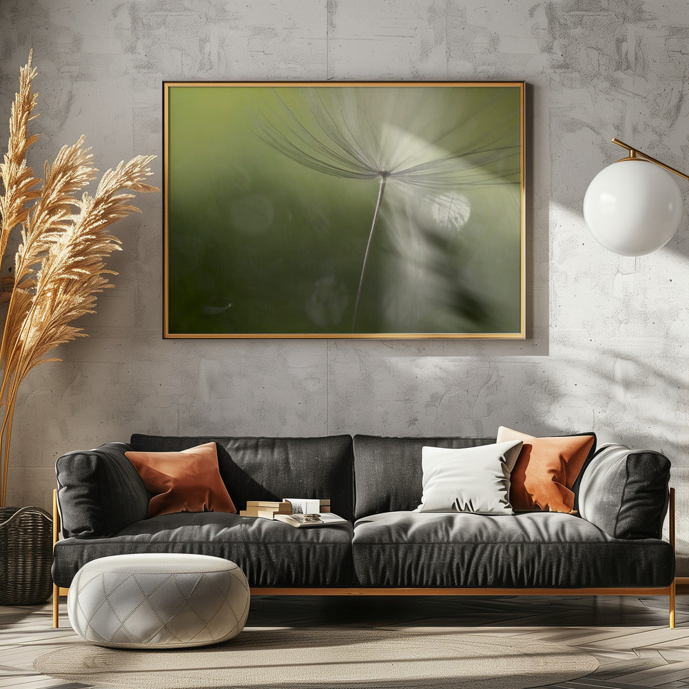 Schaduwen in het groen | Canvas