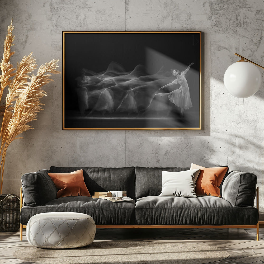 Golven van Balerina | Canvas