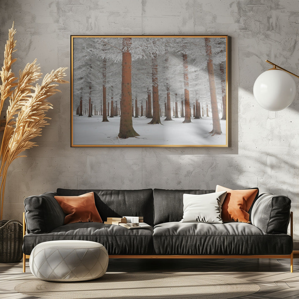 In het wit | Canvas