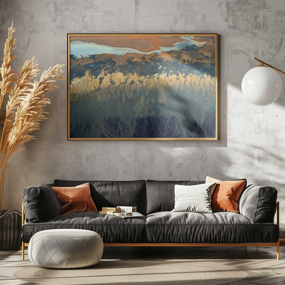 Californië Luchtfoto | Poster