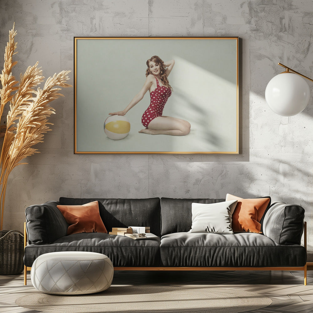 Strand Pin-up | Canvas