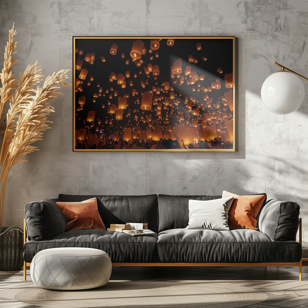 Drijvende lantaarns | Poster