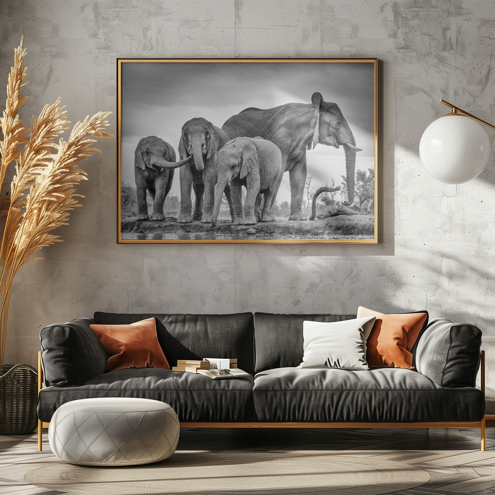 Een gigantische eenheid | Canvas
