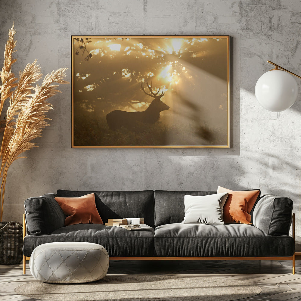Spook van het bos | Canvas