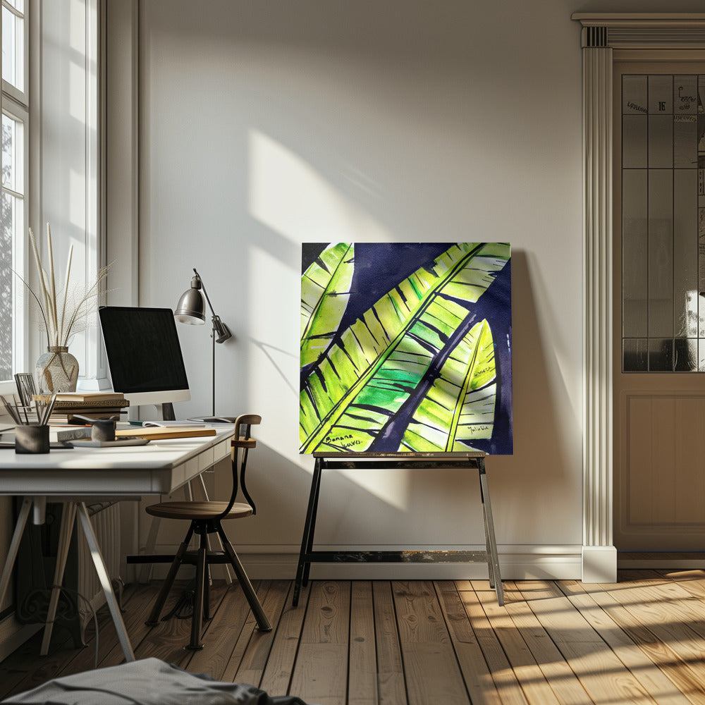 Bananenbladeren | Canvas