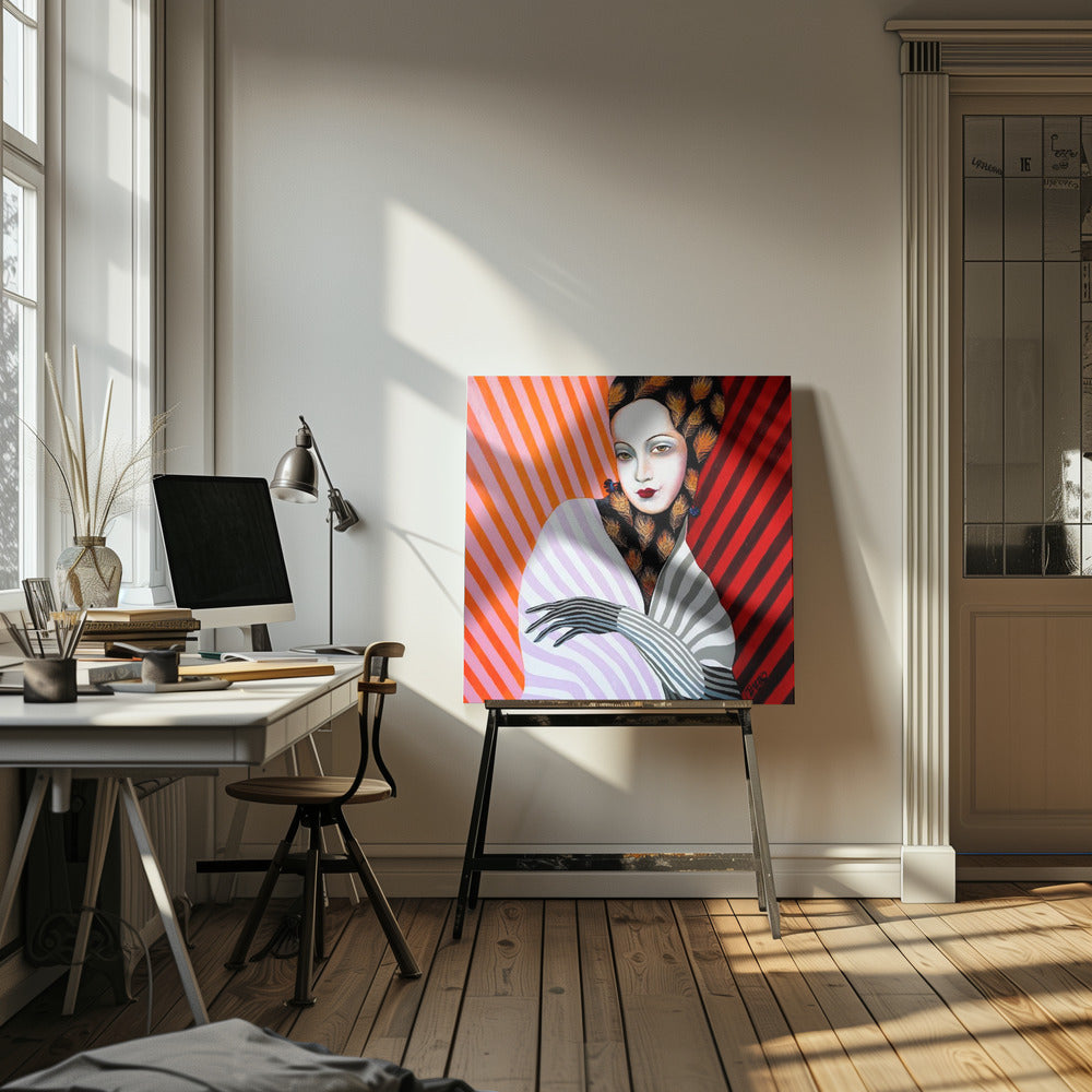 Mevrouw Pauw | Canvas
