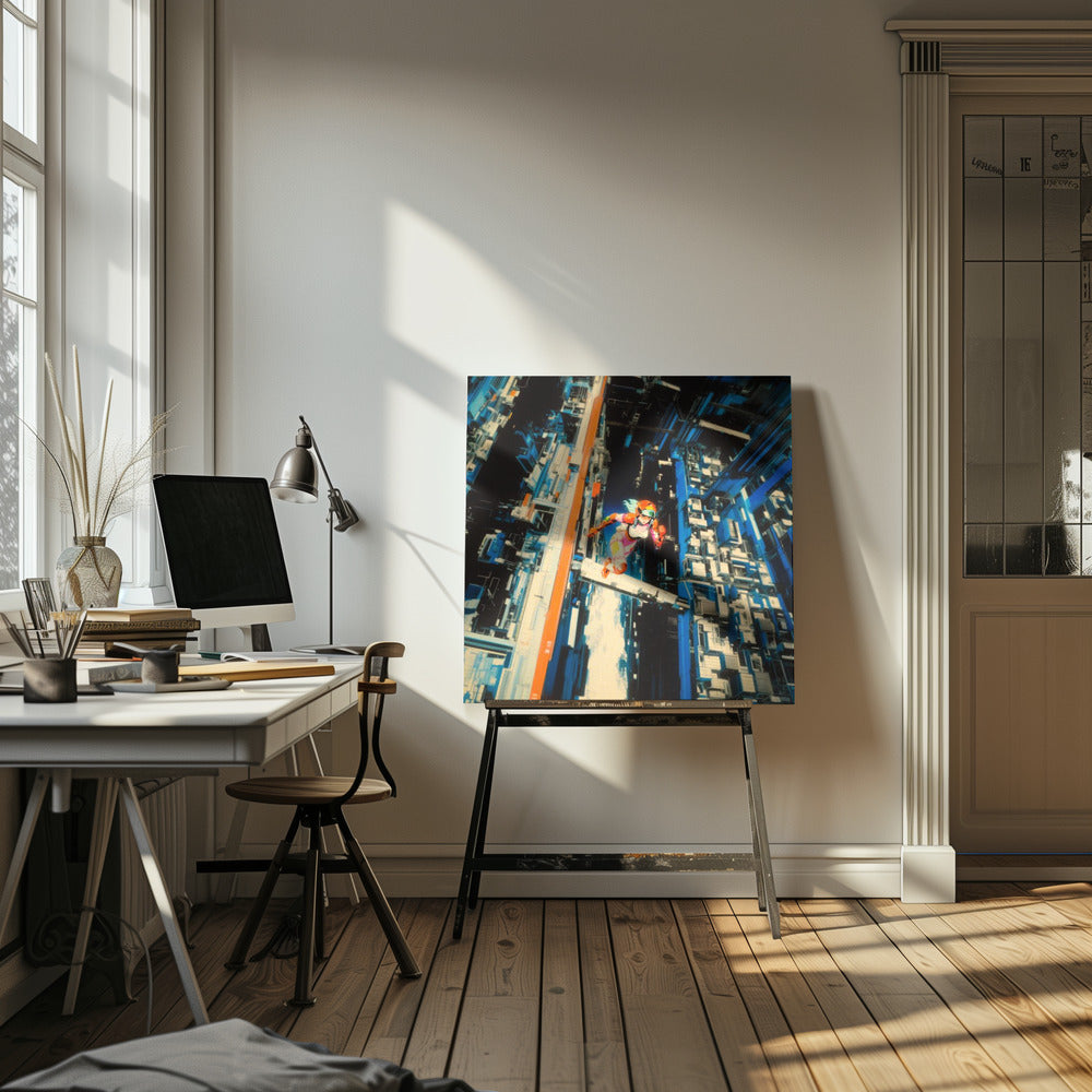 Superheldin | Canvas
