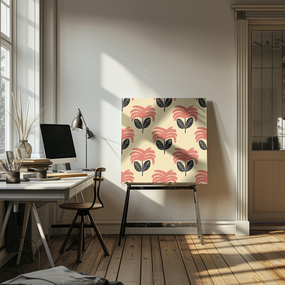 Bloemenpatroon | Canvas