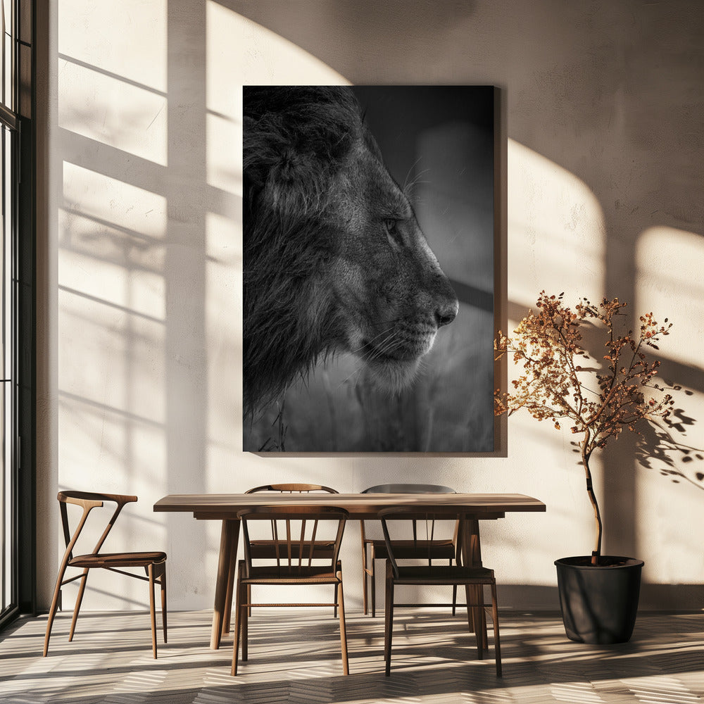 Denken onder de regen | Canvas