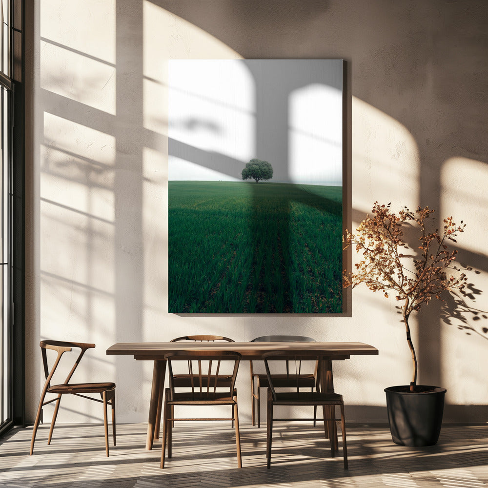 De eenzame eik | Canvas