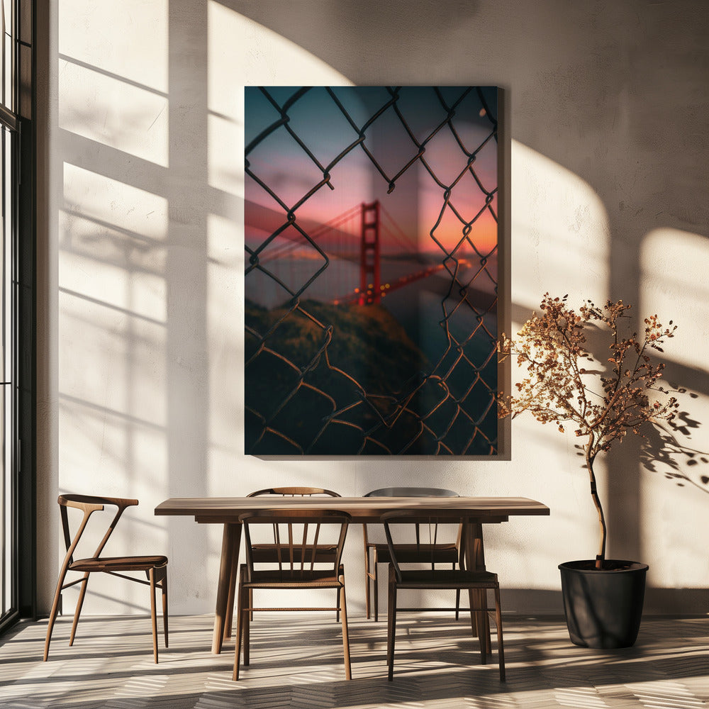 Golden Gate Gekooid | Canvas