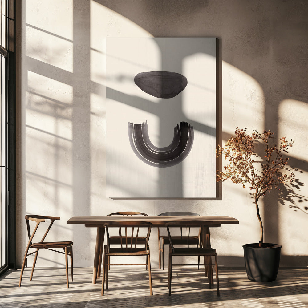 Boog en steen | Canvas