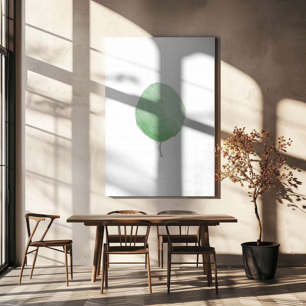 Enkel blad | Canvas