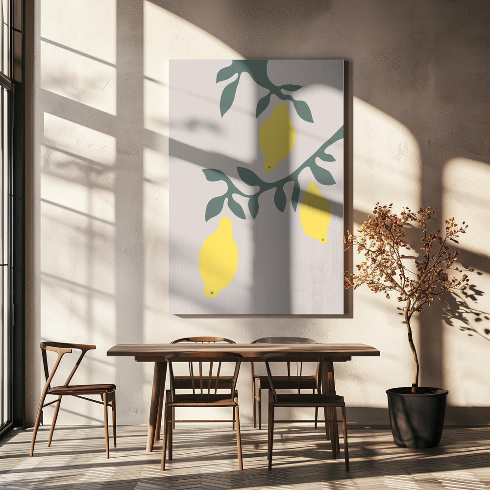 Citroenen | Canvas