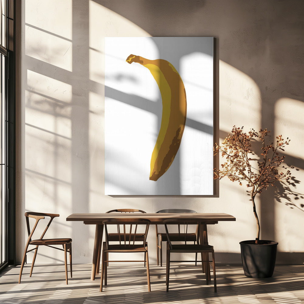 Enkele banaan | Canvas