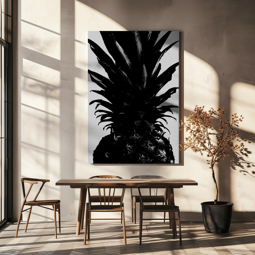 Ananas bw | Canvas