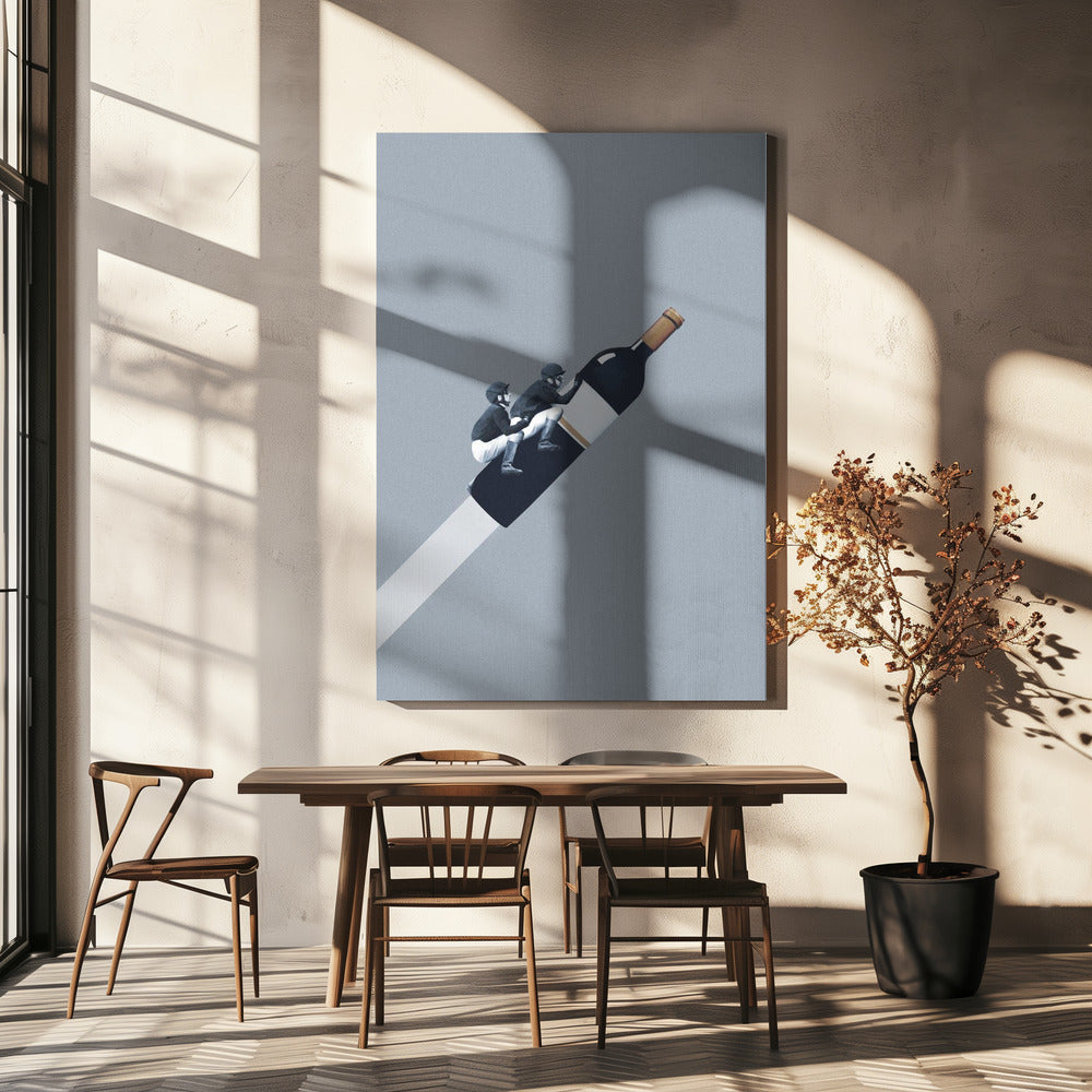 Wij rijden tot zonsopgang | Canvas