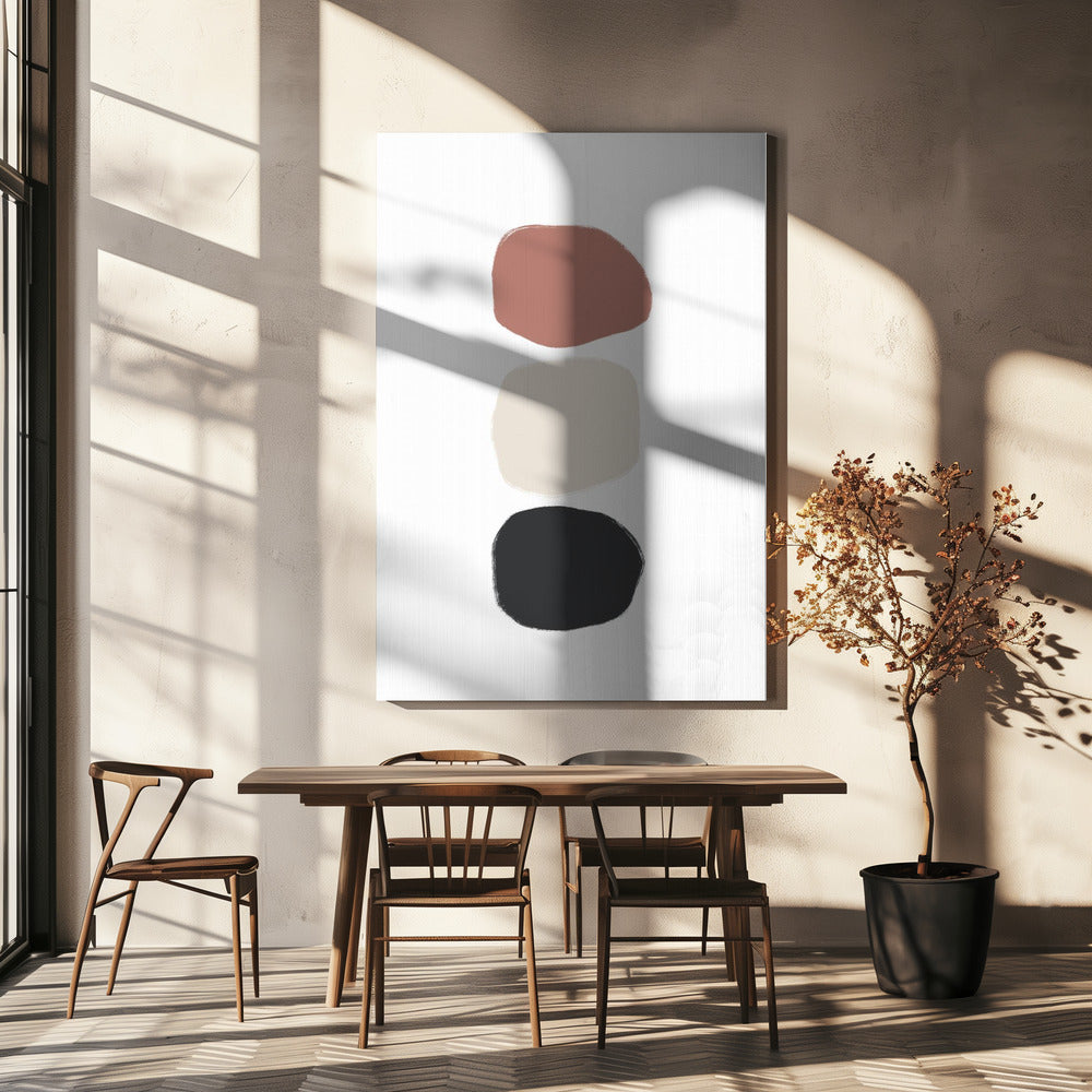 Earthy Trio Forms | Canvas